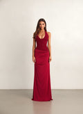 Vestido Rojo italiano Tejido