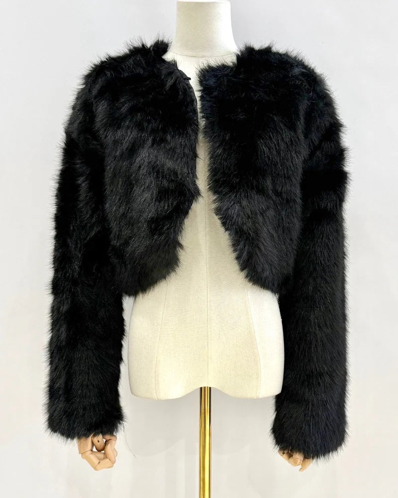 Bolero de Pelos - Negro