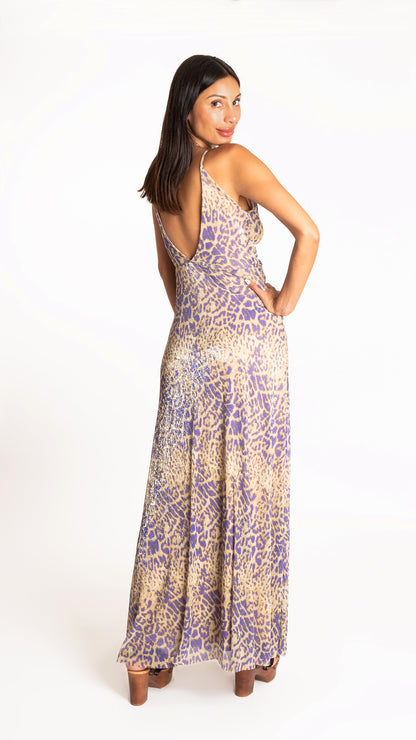 Vestido Nudo Leopardo