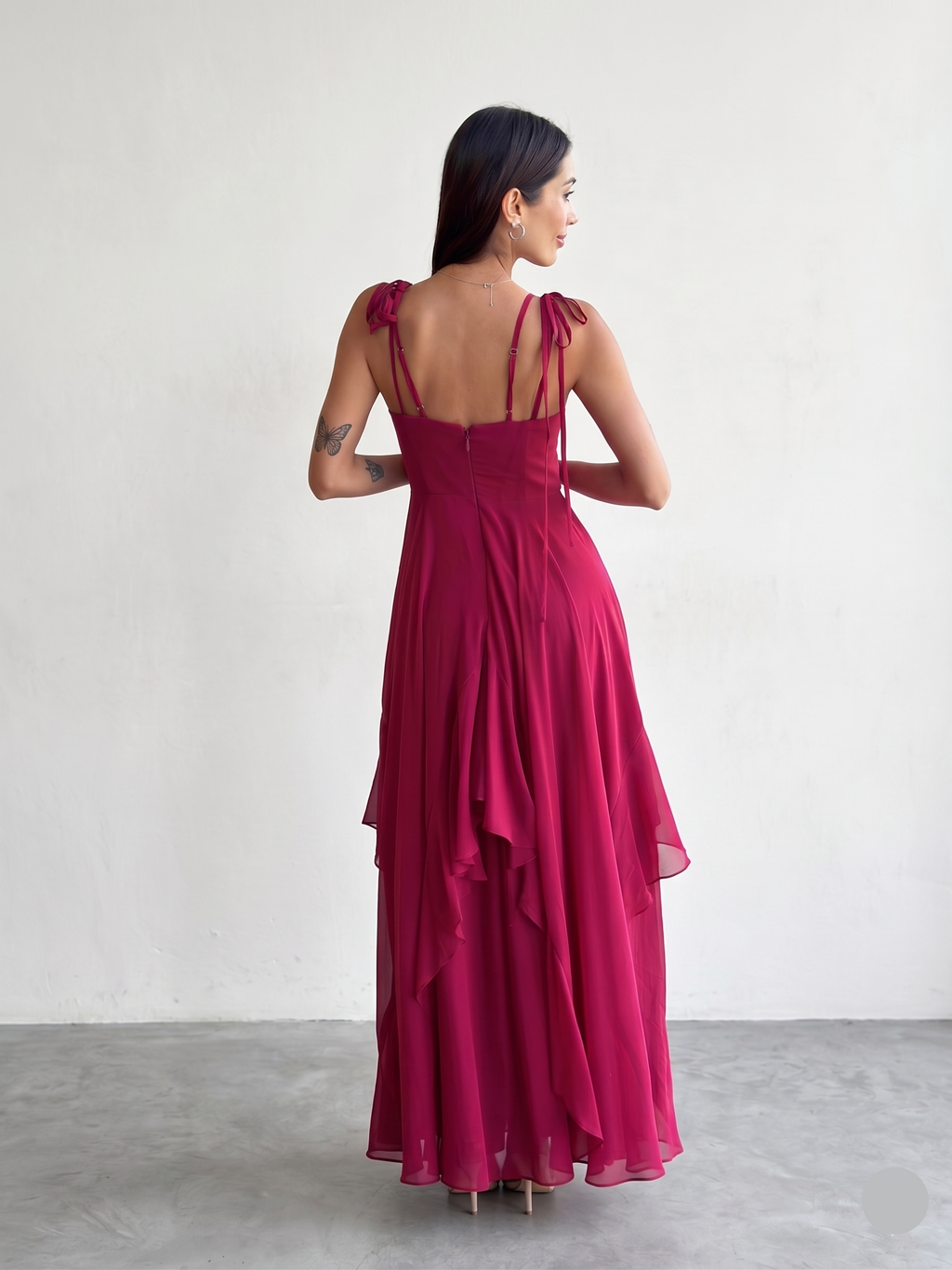 Vestido Vuelos - Rojo Italiano