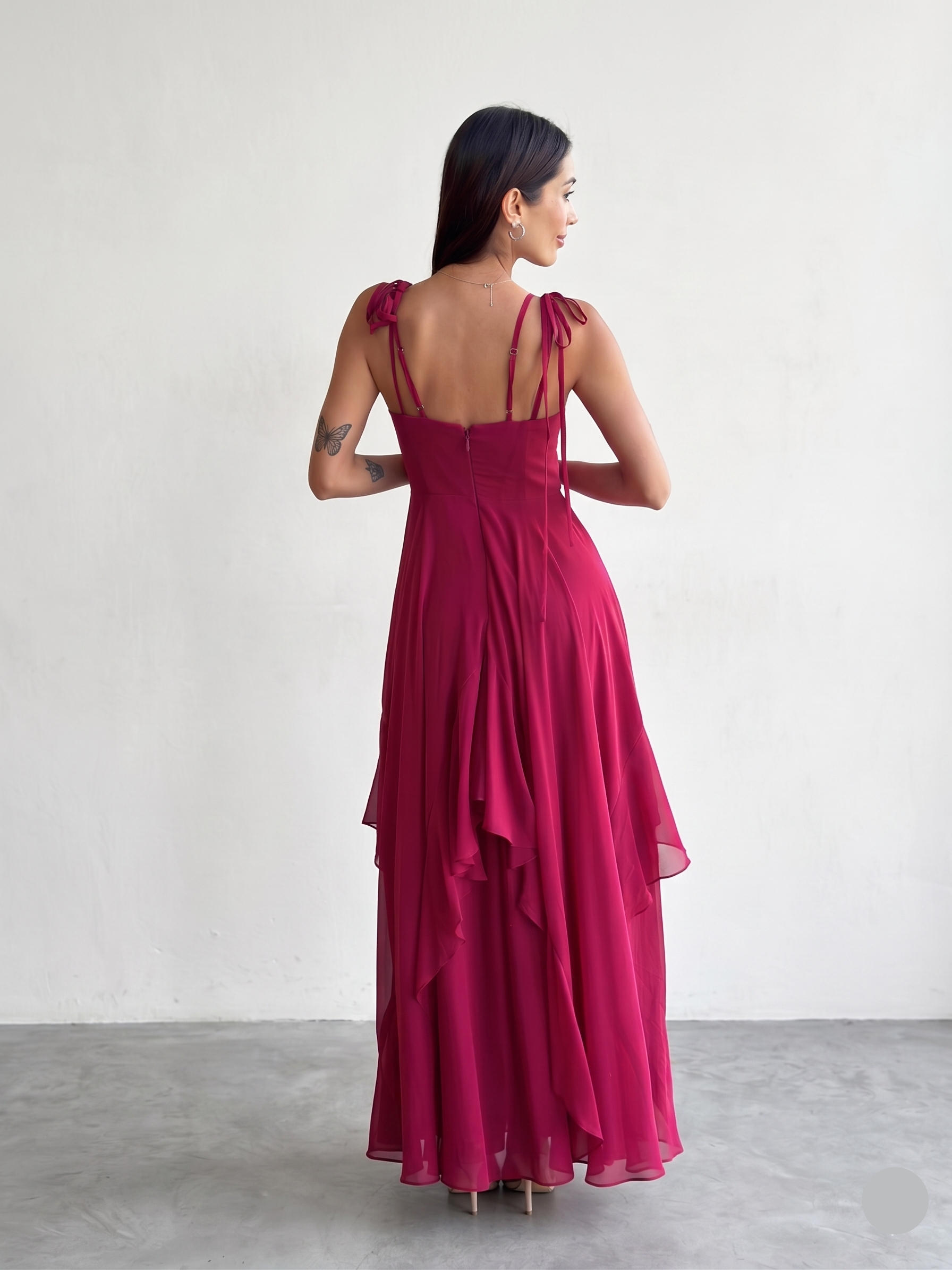 Vestido Vuelos - Rojo Italiano