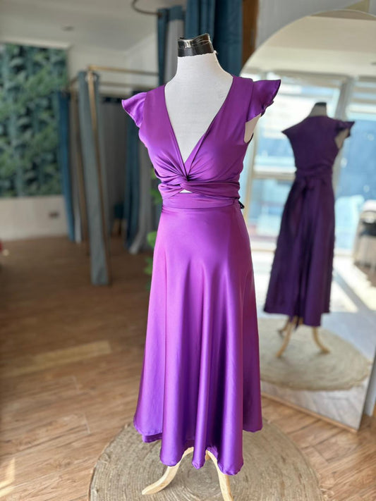 Conjunto Piel de Angel - Morado