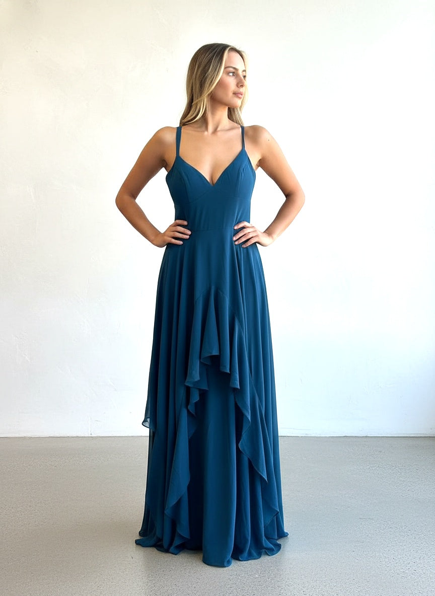 Vestido Vuelos - Azul Marino