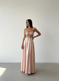 Vestido Corset - Palo Rosa