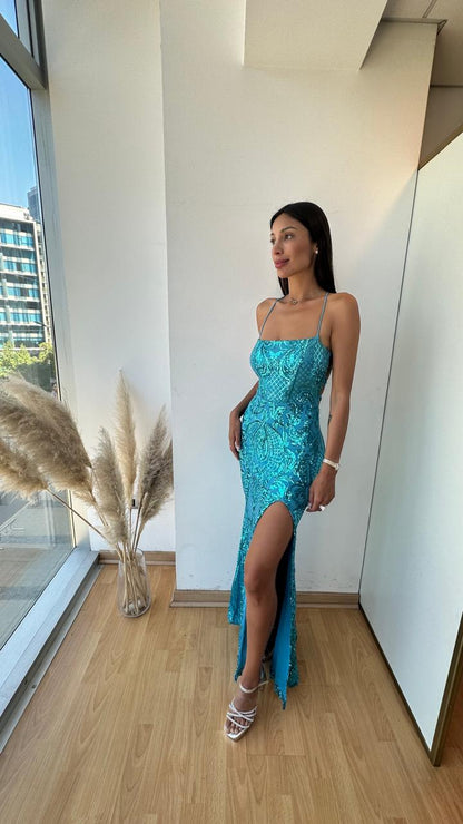 VESTIDO LENTEJUELAS CALIPSO