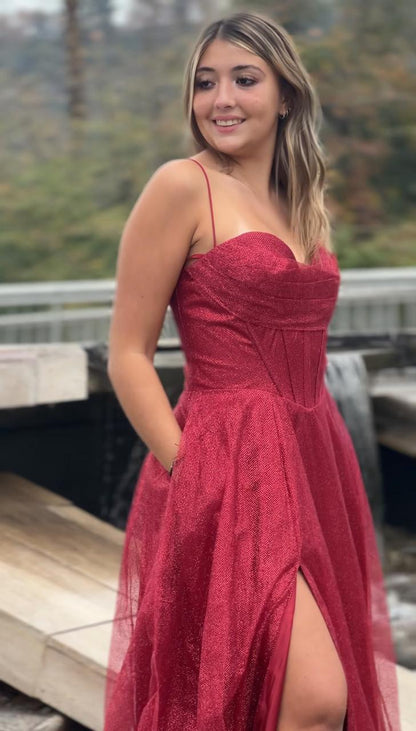 VESTIDO CORSET ROJO