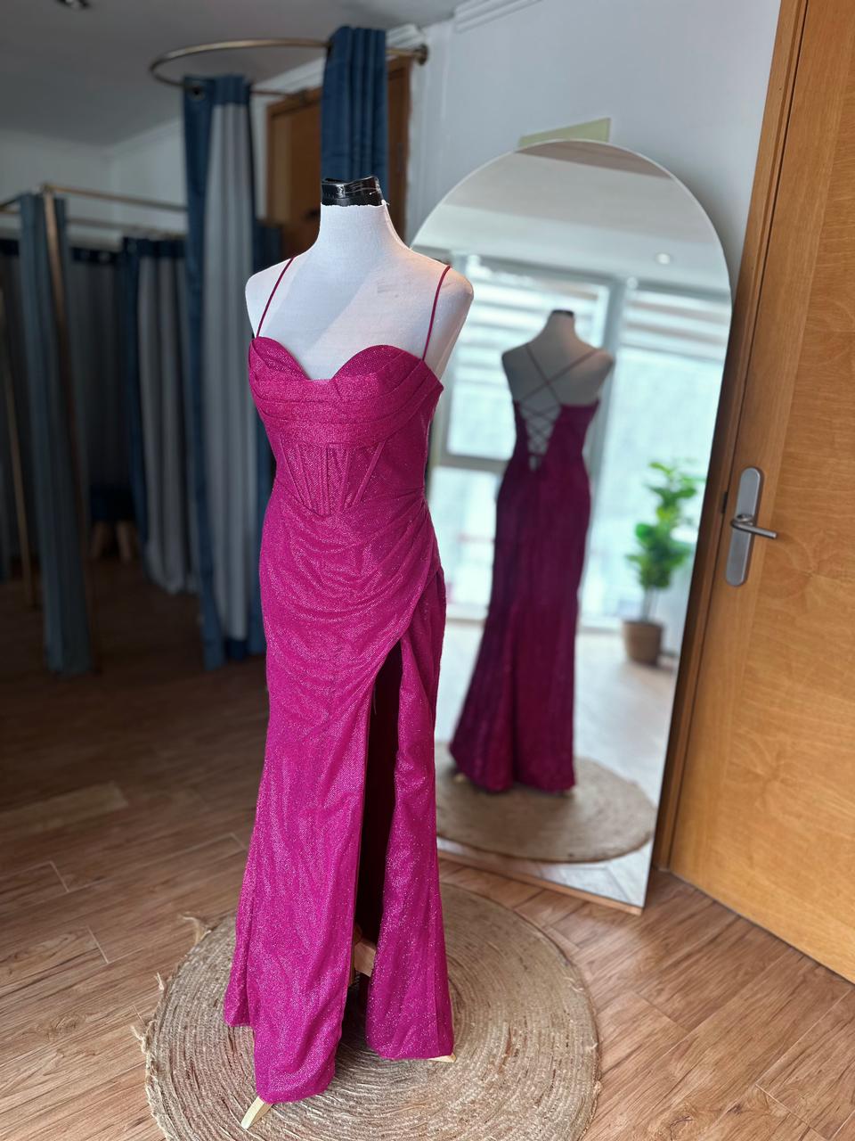 Vestido Corset - Fucsia