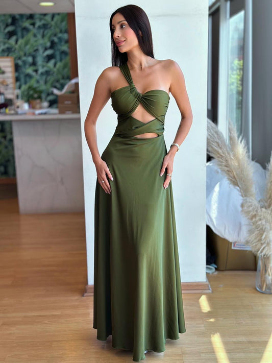 Vestido Nerea - Verde Olivo