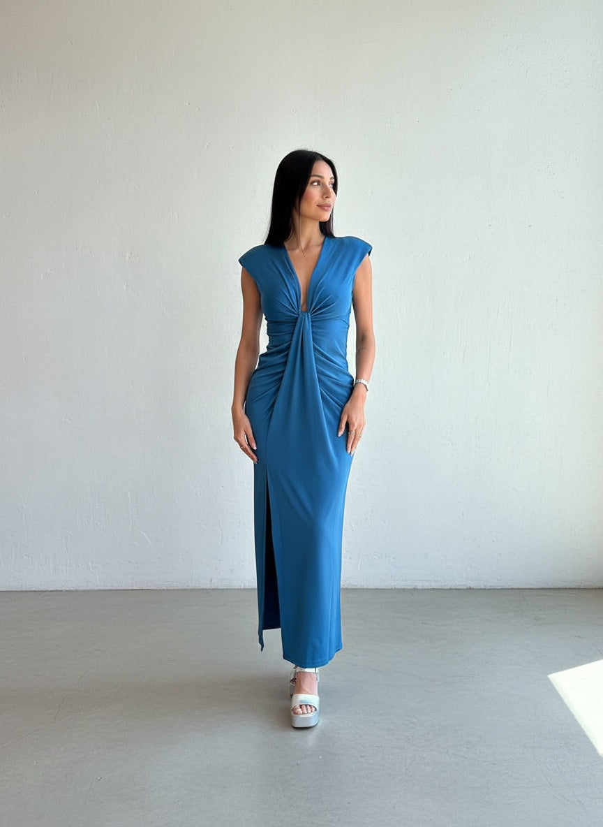 vestidoazulpetroleo