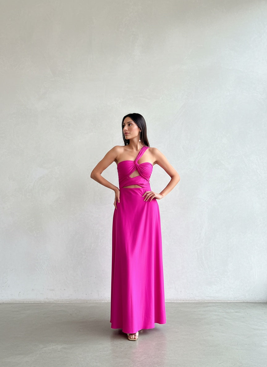 vestidofucsia