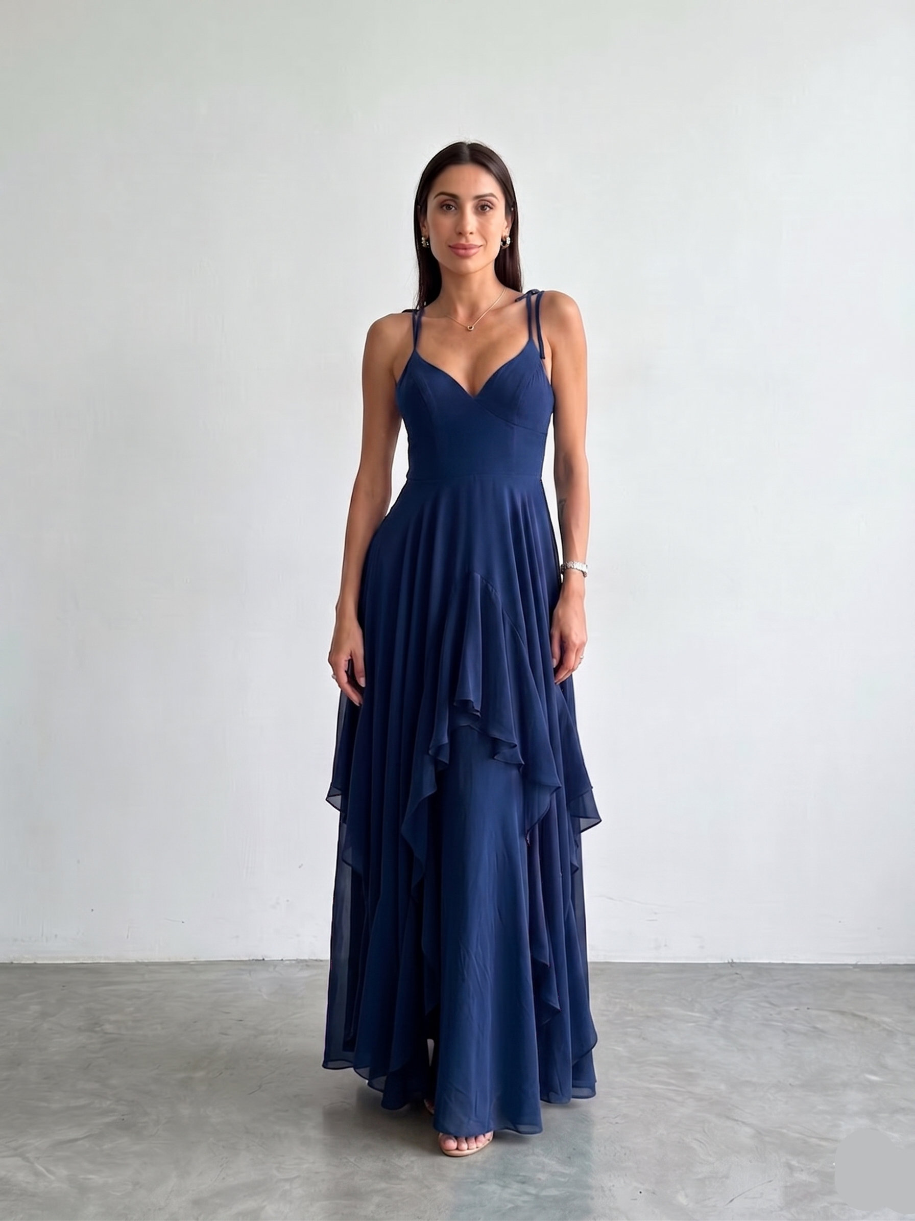 Vestido Vuelos - Azul Marino